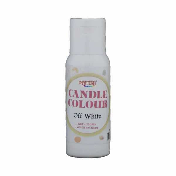 Off White Candle Colour