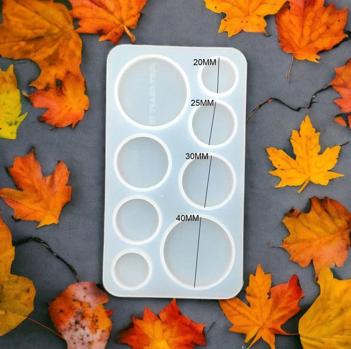 8 Cavity Round Rakhi,Bracelet & Pendant Mould