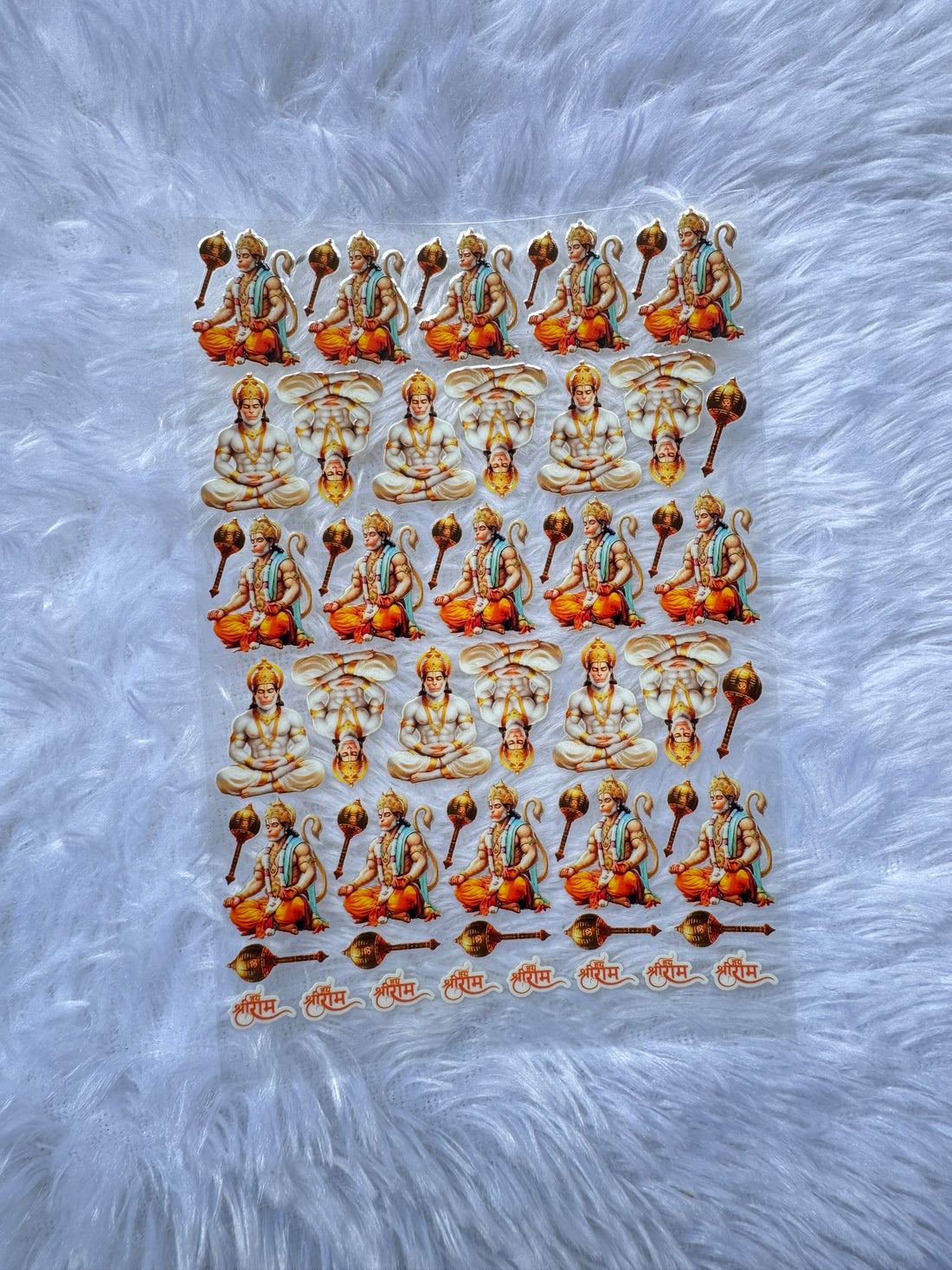 Hanumanji UV  Stickers