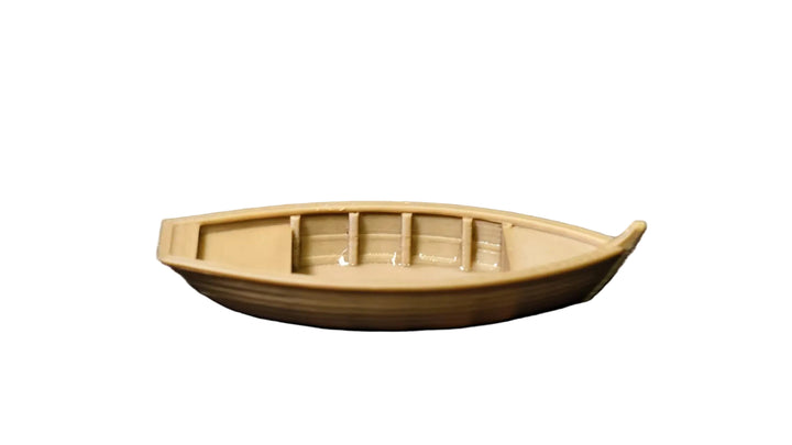 floatable wooden boat miniature