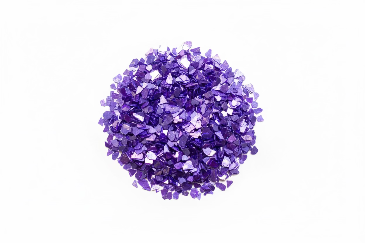 Big Metallic Glass Chips