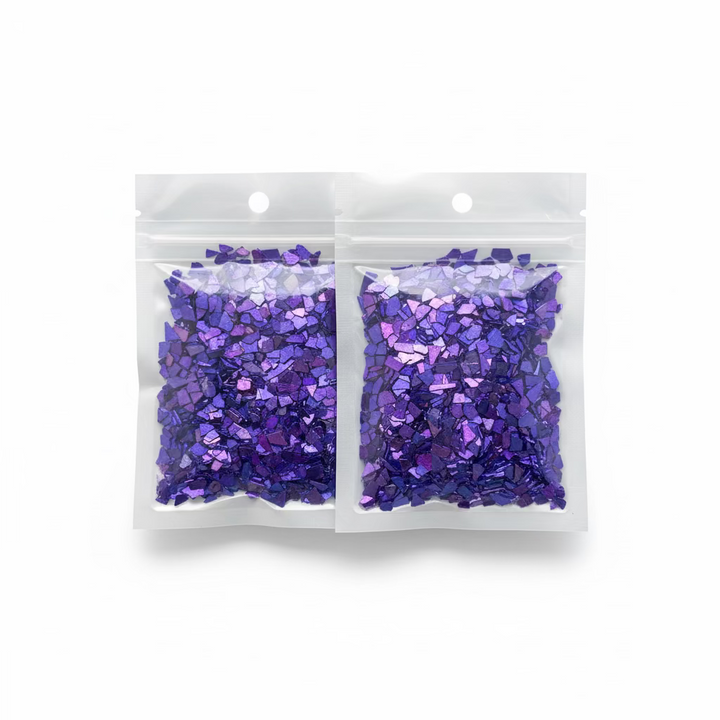 Big Metallic Glass Chips