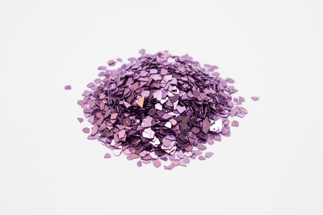 Big Metallic Glass Chips