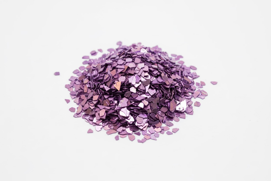 Big Metallic Glass Chips