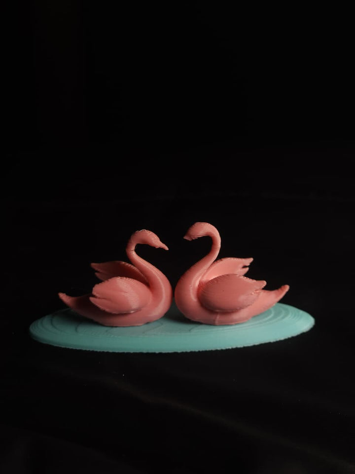Swan  Miniature  3D