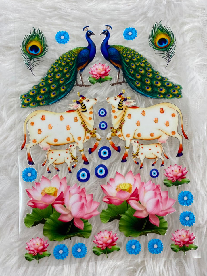 Pichwai UV Stickers