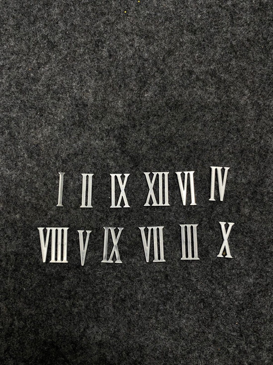 Acrylic Roman Number