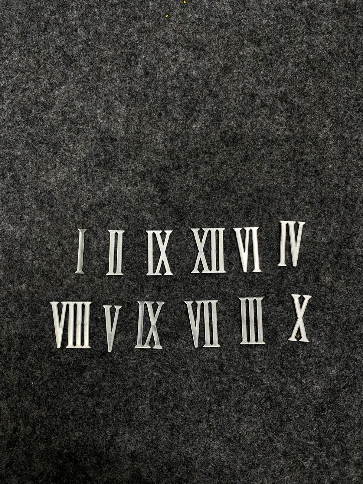 Acrylic Roman Number