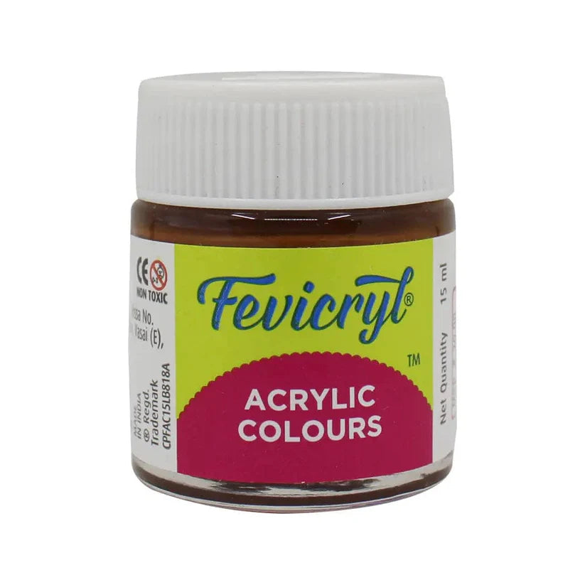 Burnt Sienna  Acrylic Colours