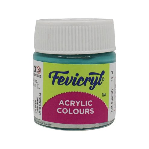 Teal Blue Acrylic Colours