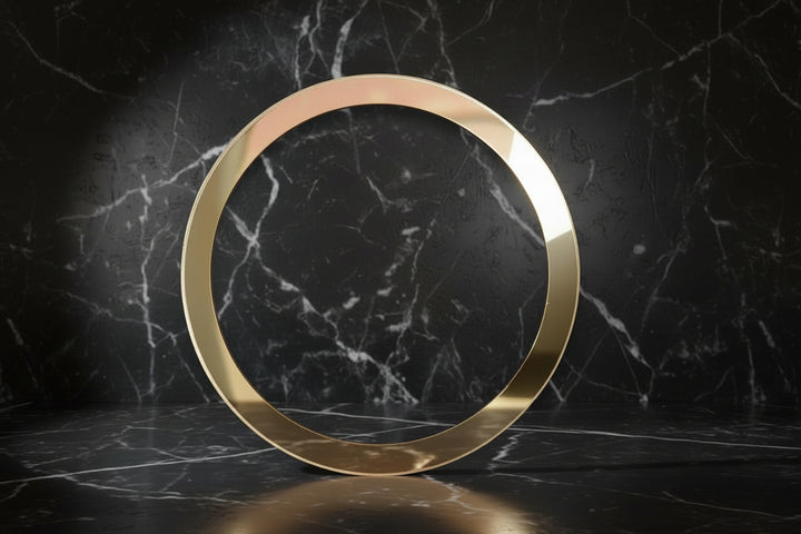 Acrylic plane ring With Mdf Base