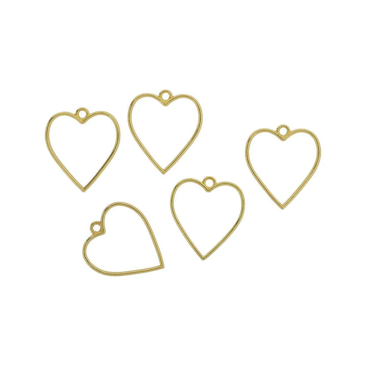 5 In 1 Heart Bezels Set