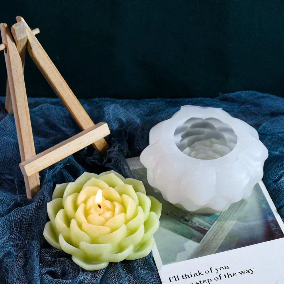 3D Lotus Flower Handmade Mould
