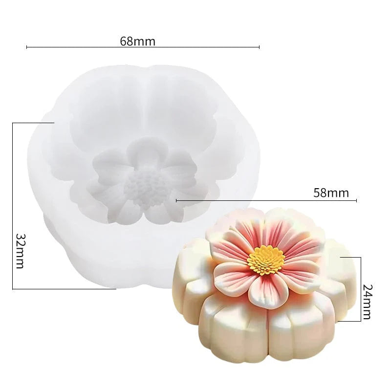 3D Flower Handmade Mould