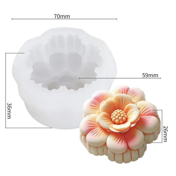 3D Flower Handmade Mould