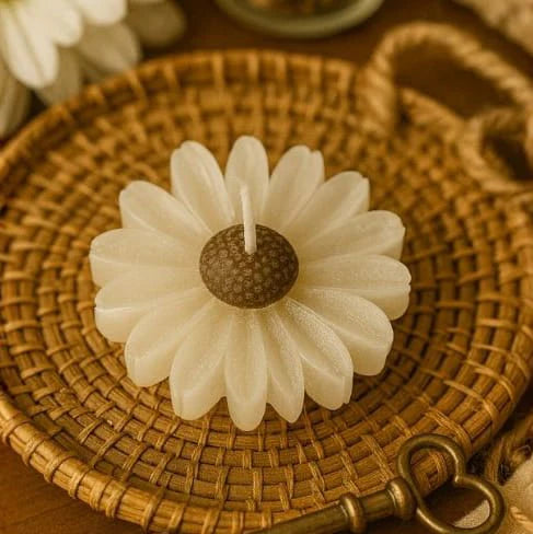 Small Daisy Flower Candle Mould