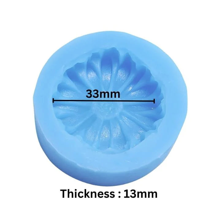 Small Daisy Flower Candle Mould