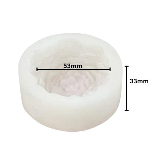 Peony Flower Candle Mould