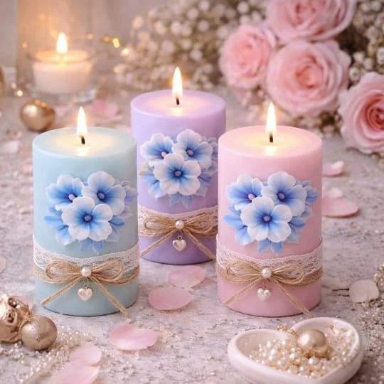 Morning Glory" Flower - Candle Mould