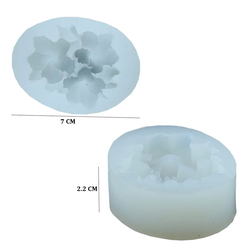 Plumeria Flower Candle Mould