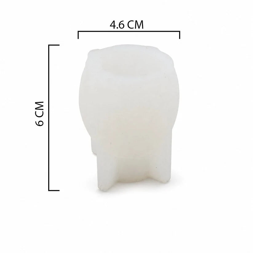 Orange Shape Silicone Candle Mould