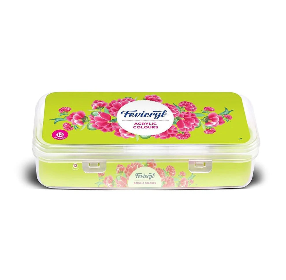 Fevicryl Acrylic Colour Sunflower Set | 10 Colour X 15ml