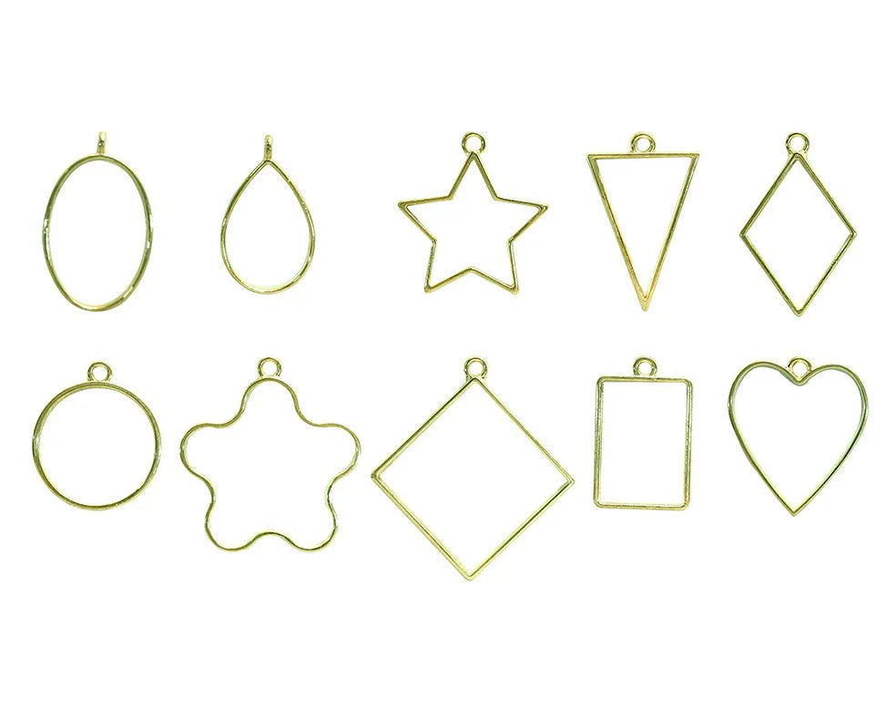 10 In 1 Gold Bezels Set
