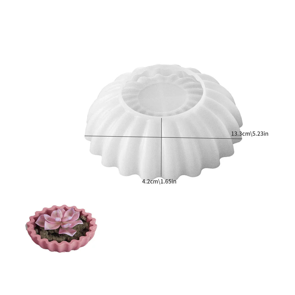 3D Lace Pattern Silicone Mould
